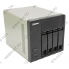 QNAP NAS Server <TS-412>  (4x3.5"/2.5"HotSwap  HDD  SATA,RAID0/1/5/5+/6,2xGbLAN,4xUSB2.0,eSATAx2)