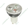 Лампа светодиодная FlexLED "LED-GU10-4.5W-01C", 4.5Вт, холодный белый 