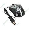 "Мышь" A4Tech "G-Cube Paint Splash GLPS-310BK" оптич., 2кн.+скр., черно-серебр., с рисунком (USB) (ret)