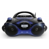Аудиомагнитола Soundmax SM-2409 черный с синим