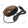 CBR Ergonomic Optical Mouse <CM303 Brown> (RTL) USB 3but+Roll, уменьшенная