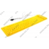 Клавиатура AgeStar <AS-HSK810FA-Yellow> <USB&PS/2> 109КЛ, гибкая