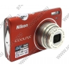 Nikon CoolPix S5100 <Red> (12.2Mpx, 28-140mm, 5x, F2.7-6.6, JPG, SDHC, 2.7",USB2.0, AV,Li-Ion)