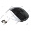 OKLICK Wireless Optical Mouse <412MW> <Black-Silver> (RTL) USB  3btn+Roll <598889>