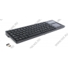 Клавиатура Kreolz WKM31 Black <USB> 88КЛ+8КЛ М/Мед  +TouchPad, беспроводная