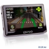 Портативный GPS навигатор LEXAND SM-527 5", алюминевая рамка, процессор SiRFatlasV™ 600Mhz, ОЗУ/ПЗУ 128Мб/4Гб, Навител 5.0, стильный дизайн