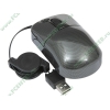 "Мышь" A4Tech "Flexible Anysize X6-66E" оптич., 3кн.+скр., черно-серый (USB) (ret)