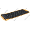 Клавиатура Kreolz FKC02U Black&Orange <USB>  79КЛ, силиконовая