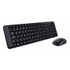 Клавиатура + мышь Logitech MK220 клав:черный мышь:черный USB беспроводная (920-003169)