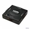 Разветвитель HDMI Switch Orient HS0301L(+) 3-in/1-out, HDMI 1.3b, HDTV 1080p/ 1080i/ 720p, HDCP1.2, питание от HDMI, черный пл.корпус (29798)