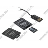 Kingston <MBLY4G2/16GB>  (microSDHC) Memory Card 16Gb Class4+ microSD-->SD+ USB-microSD