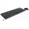 Клавиатура + мышь A4 V-Track 6100F клав:черный мышь:черный USB беспроводная