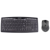 Клавиатура + мышь A4 V-Track 9200F клав:черный мышь:черный USB беспроводная Multimedia