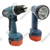 Makita <6281DWALE> Аккум. дрель-шуруповерт+фонарь(36 Нм, 1300 об/мин, 14.4V, 2000 мАч  2xNiCd, 2 скорости,кейс)