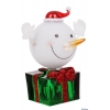 Новогодний сувенир "Снежок с подарком" Orient NY5184,USB (29000)