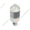 Лампа светодиодная FlexLED "LED-E27-10W-01C-Sen", 10Вт, с датчиком движения, с датчиком освещенности, холодный белый (ret)