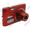 Nikon CoolPix S4150 <Red> (14.0Mpx, 26-130mm, 5x, F3.2-6.5, JPG, SDXC,3.0", USB2.0, AV, Li-Ion)
