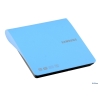 Оптич. накопитель ext. DVD±RW Samsung SE-208AB/TSLS Slim Blue <SuperMulti, USB 2.0, Retail>