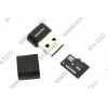 ADATA <AUSDH8GCL4-RM3BKBL> microSDHC Memory Card 8Gb Class4  +  microSD-->USB  Adapter