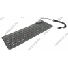 Клавиатура AgeStar <AS-HSK820M-Black> <USB&PS/2> 106КЛ, гибкая