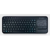 Клавиатура Logitech K400 черный USB беспроводная Multimedia Touch (920-003130)