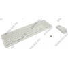 Клавиатура ASUS W3000 White (Кл-ра, USB, FM+Мышь, 3кн, Roll, USB, FM) <90XB2-400KM-00160>