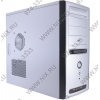 Miditower HKC 8011S Black-Silver ATX 450W (24+4+6пин)