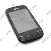 LG P690 Black (800МГц, LCD 480x320, BT3.0+WiFi+GPS, 150Mb+2GbmicroSD, видео, MP3, FM, Andr2.3)