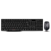 Клавиатура + мышь Oklick 200M клав:черный мышь:черный USB беспроводная