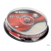 Диск DVD+RW 4.7Gb EMTEC 4x  10 шт  Cake box
