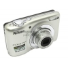 Nikon CoolPix L25 <Silver> (10.1Mpx, 28-140mm, 5x, F2.7-6.8, JPG, SDXC, 3.0", USB2.0, AV, AAx2)