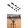 Зажимы для кабеля Easy Clip, 10 шт., 3 вида, пластик, черный, Hama     [ObZ] (H-20605)