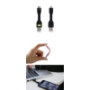 (AP09041-BK) USB переходник для мобильного телефона (micro USB) BONE microUSB link, черный (B-microUSB link/BK)