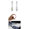 (AP09041-W) USB переходник для мобильного телефона (micro USB) BONE microUSB link, белый (B-microUSB link/W)