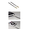 Аудиокабель AluLine для Apple iPod Nano/Touch/iPhone/iPad  и других, 3.5 jack (m-m), позолоченные контакты, 0.5 м, серебристый, Hama     [ObG] (H-104542)