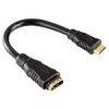 Адаптер HDMI 1.3 A-mini C (f-m), 10 cм, позолоченные контакты, черный, Hama     [ObG] (H-108112)