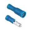 Набор соединительных клемм для обжимки кабеля, 10шт, синий, Hama     [ObR] (H-42671)