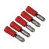 Набор соединительных клемм для обжимки 1.5мм кабеля, 5шт, красный, Hama     [ObR] (H-42689)