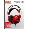 SteelSeries Siberia v2 full-size headset Red 51104  комплект профессиональный игровой: наушники, микрофон (SS_Sib_Hset_fs R)