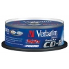 CD-R Verbatim  700МБ, 80 мин., 52x, 25шт., Cake Box, DL+, (43352), записываемый компакт-диск (CDR-VC25+)