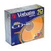 CD-R Verbatim  700МБ, 80 мин., 52x, 10шт., Color Slim Case, DL+, записываемый компакт-диск (VER-43308)