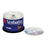 CD-R Verbatim  700МБ, 80 мин., 52x, 50шт., Cake Box, DL+, записываемый компакт-диск (VER-43343)