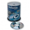 CD-R Verbatim  700МБ, 80 мин., 52х, 100шт., Cake Box, DL+,записываемый компакт-диск (VER-43430)