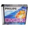 DVD-R Philips     4.7Gb, 16x, 5шт., Slim Case, (5746), записываемый DVD диск (DVD-R005SC/PH16)