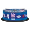 DVD-R Verbatim  4.7Gb, 16x, 25шт., Cake Box, (43522), записываемый DVD диск (DVD-RC025/V16)