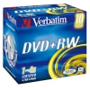 DVD+RW Verbatim  4.7Gb, 4x, 10шт., Jewel Case, SERL, Silver, (43246), перезаписываемый DVD диск (DVD+RWJ10S/V4+)