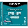 miniDVD+RW Sony       1.4Gb, 30мин., 1шт., Slim Case, (DPW30A2), перезаписываемый DVD диск (DVD+RWM/S001)
