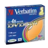 DVD+RW Verbatim  4.7Gb, 4x, 5шт., Slim Case, Color, SERL, (43297), перезаписываемый DVD диск (DVD+RWS05C/V4+)