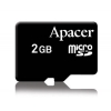 (AP2GMCSD-RA) Карта памяти Apacer, стандарт microSD, 2Gb (для мобильных телефонов) без адаптера (SDMicro-2GB/AP-1)