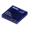 Устройство считывания/записи карт памяти SD всех стандартов All in One, USB 2.0, поддерживает SDXC, синий, Hama     [ObF] (H-91096)